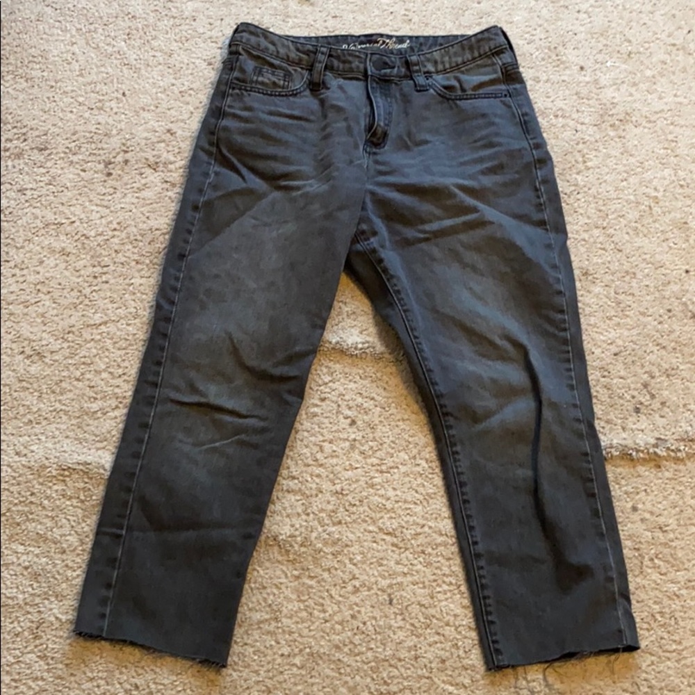 Universal Thread Black High Rise Straight Jeans